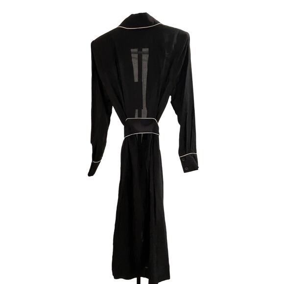 Heidi Merrick Casual Grace summer Robe Black - Picture 1 of 9